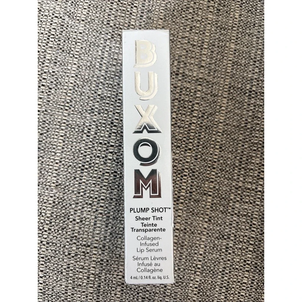 Buxom‎ Plump Shot Sheet Tint Lip Serum In Get Naked Lip Gloss Lipstick